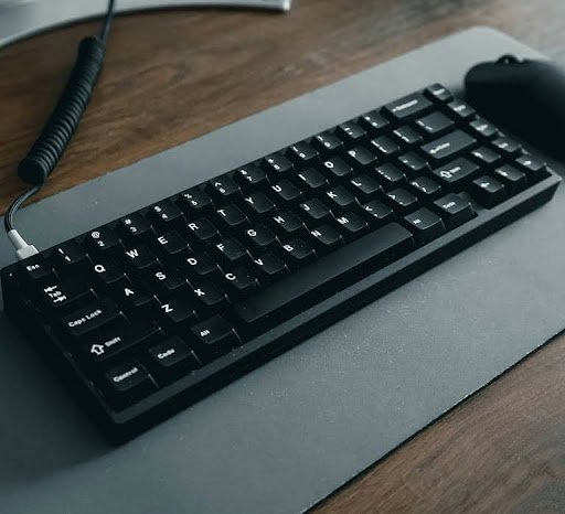 keyboard and mouse placed for ergonomic neutral wrist posture