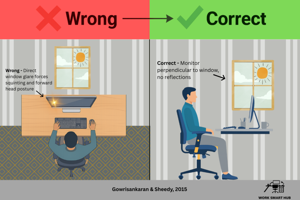 Office Lighting Ergonomics: Reduce Eye Strain & Headaches