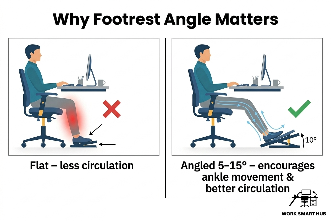 Footrest Ergonomics: How to Choose & Use One Properly (Evidence-Based Guide)